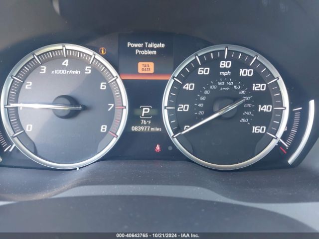 5FRYD3H44EB020968 Acura Mdx Technology Package