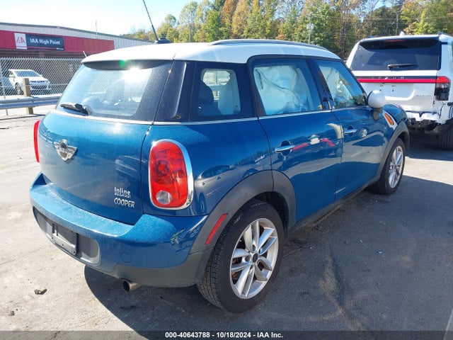2011 MINI COOPER COUNTRYMAN WMWZB3C51BWM29400 Photo 3