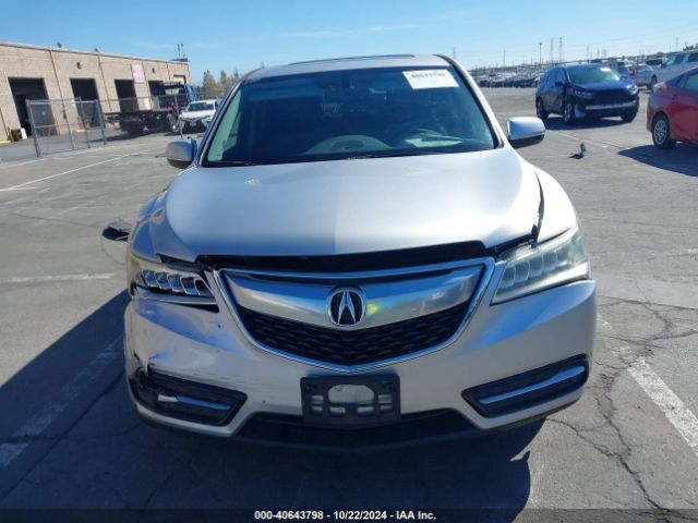 5FRYD3H21EB002569 Acura MDX