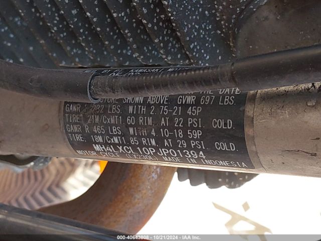 2023 KAWASAKI KLX230 MH4LXCL10PJP01394 Photo 9