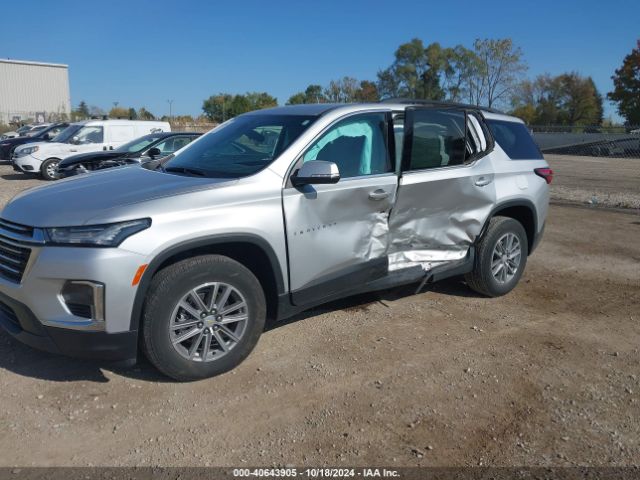 1GNERGKW8NJ100443 Chevrolet Traverse Fwd Lt Cloth