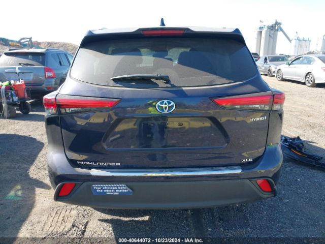 5TDKBRCH9PS578386 Toyota Highlander Hybrid Xle