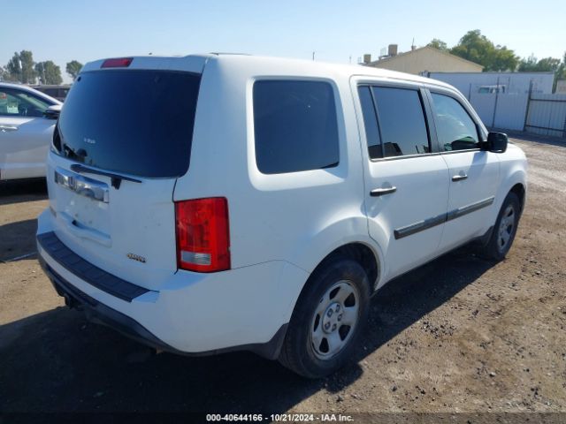 5FNYF4H23EB041830 Honda PILOT LX