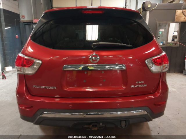 5N1AR2MM8EC712518 Nissan Pathfinder Platinum