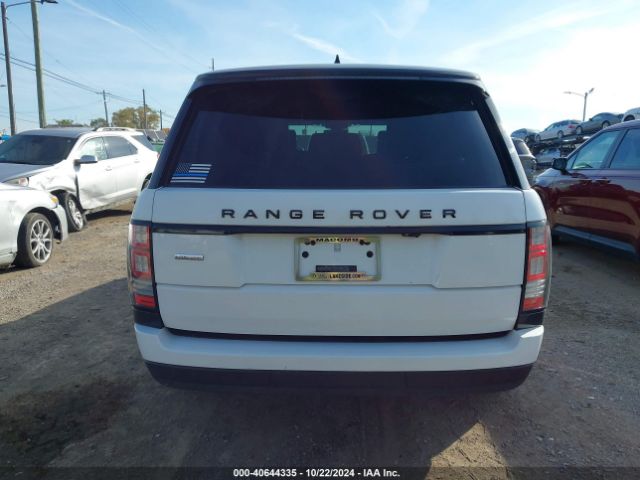 SALGS5FE7HA362320 Land Rover Range Rover 5.0l V8 Supercharged