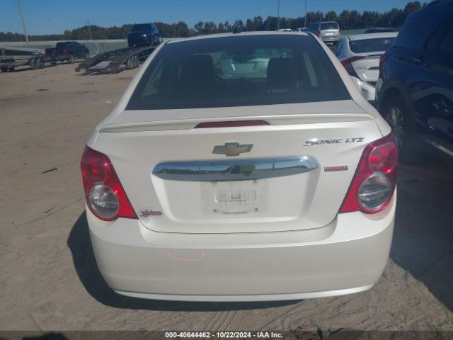 1G1JE5SB5E4132777 Chevrolet Sonic Ltz Auto
