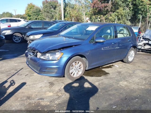 3VW117AU9HM032849 Volkswagen Golf Tsi S 4-door/tsi Wolfsburg Edition 4-door