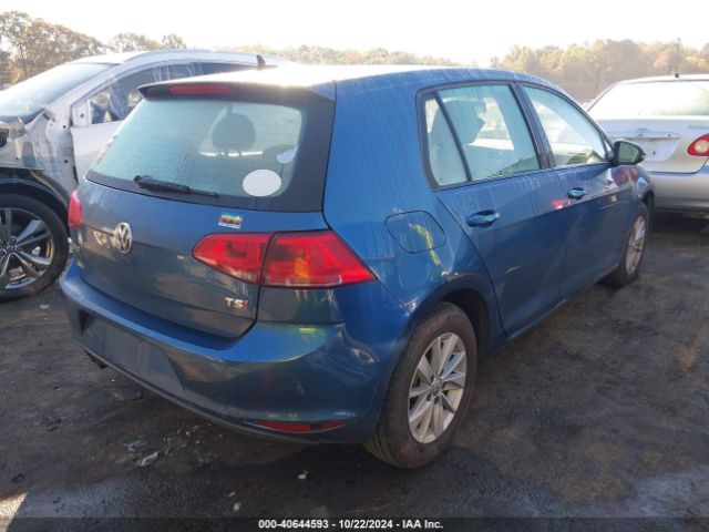 3VW117AU9HM032849 Volkswagen Golf Tsi S 4-door/tsi Wolfsburg Edition 4-door