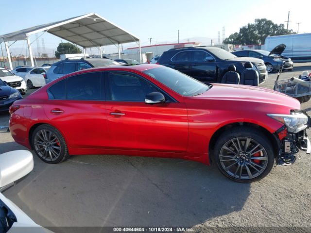 JN1FV7DP0MM850028 Infiniti Q50 Red Sport 400