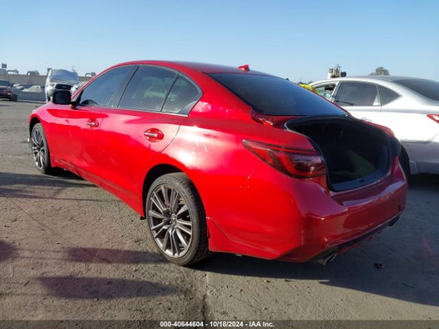 JN1FV7DP0MM850028 Infiniti Q50 Red Sport 400