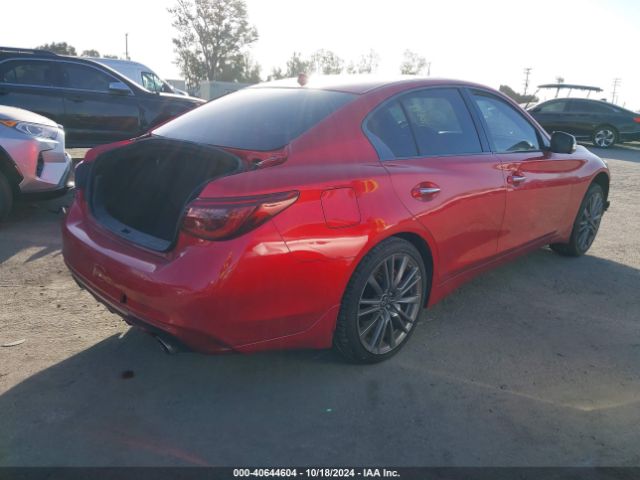 JN1FV7DP0MM850028 Infiniti Q50 Red Sport 400