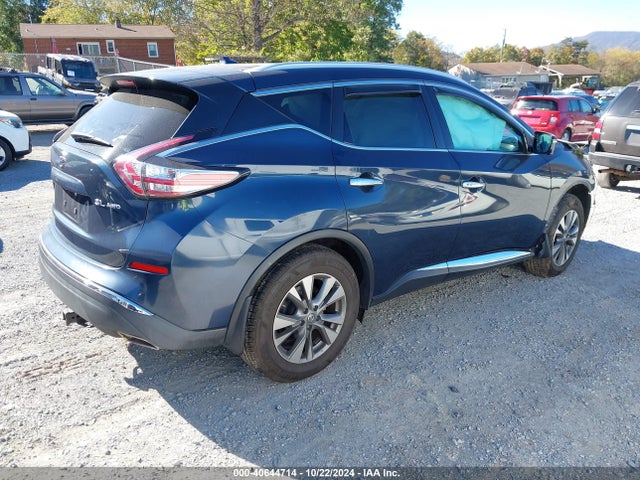 Nissan MURANO SL 2015 5N1AZ2MHXFN269331 Image 4
