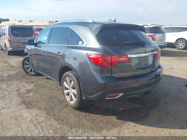 5FRYD4H84FB012881 Acura Mdx Advance Pkg W/entertainment Pkg
