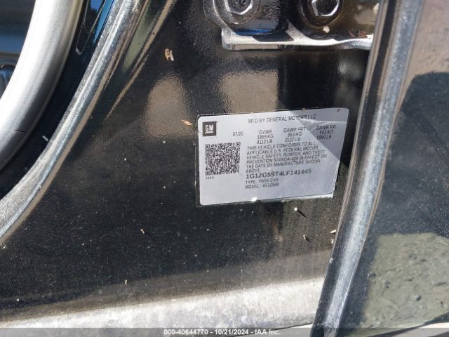 1G1ZG5ST4LF141445 Chevrolet Malibu Fwd Rs