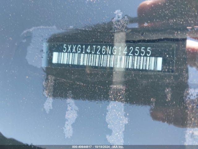 5XXG14J26NG142555 KIA K5 LXS