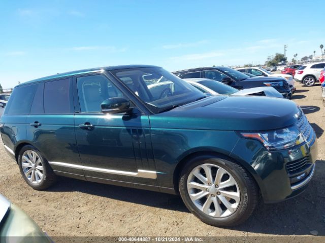 SALGS2FK9HA322325 Land Rover Range Rover 3.0l V6 Turbocharged Diesel Hse Td6