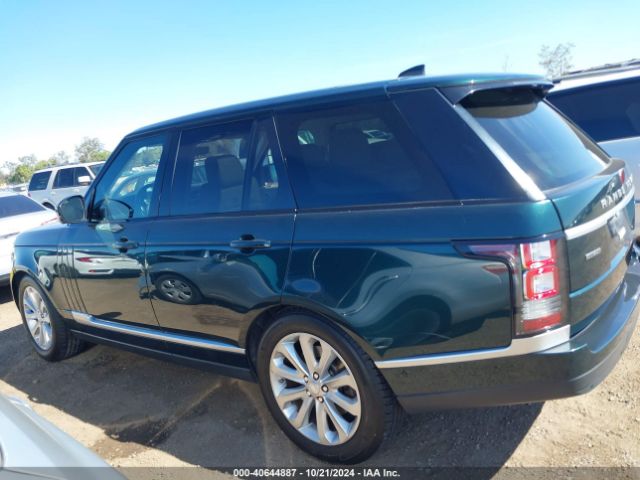 SALGS2FK9HA322325 Land Rover Range Rover 3.0l V6 Turbocharged Diesel Hse Td6
