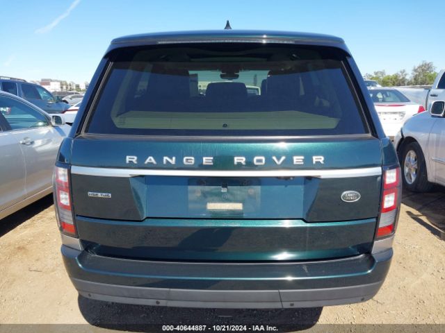 SALGS2FK9HA322325 Land Rover Range Rover 3.0l V6 Turbocharged Diesel Hse Td6