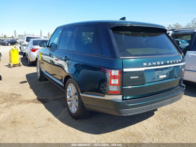 SALGS2FK9HA322325 Land Rover Range Rover 3.0l V6 Turbocharged Diesel Hse Td6