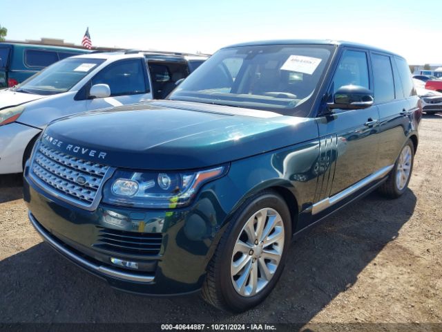 SALGS2FK9HA322325 Land Rover Range Rover 3.0l V6 Turbocharged Diesel Hse Td6