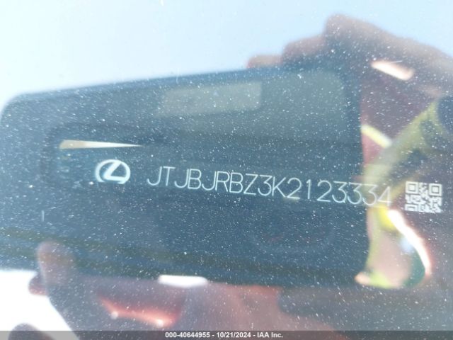JTJBJRBZ3K2123334 Lexus NX 300H