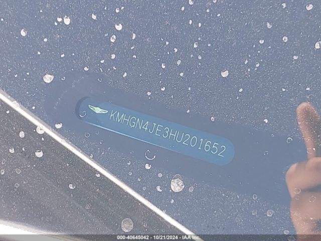 KMHGN4JE3HU201652 Genesis G80 3.8