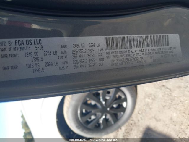 3C4PDCAB8KT770912 Dodge Journey Se Value Package