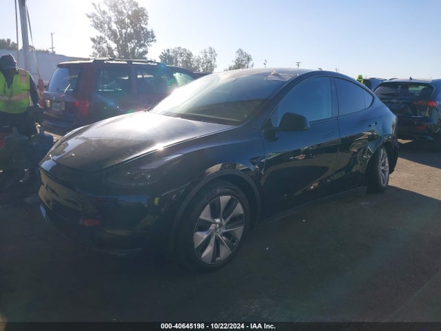 2024 TESLA MODEL Y 7SAYGDEEXRA252203 Photo 1