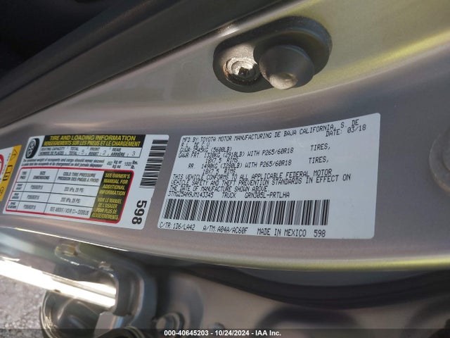 3TMGZ5AN9JM143345 Toyota Tacoma Limited