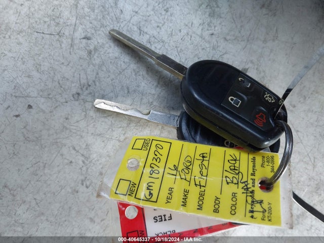 3FADP4TJ3GM187370 Ford FIESTA S