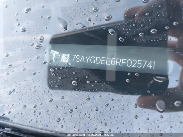 2024 TESLA MODEL Y 7SAYGDEE6RF025741 Photo 8
