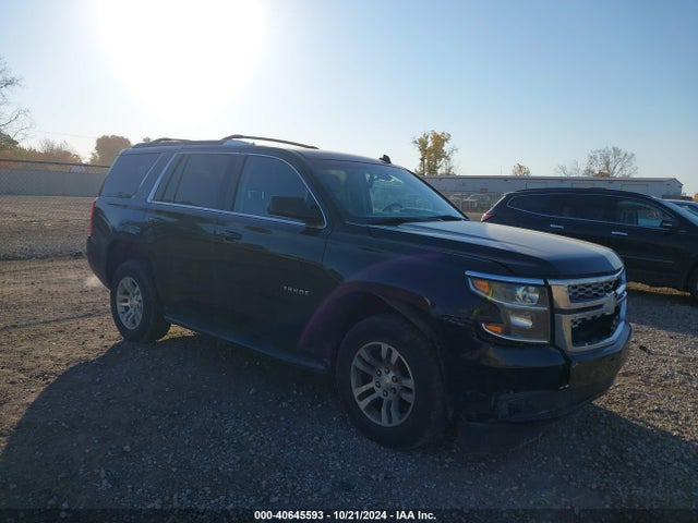 40645593 :رقم المزاد ، 1GNSKAKC1FR240492 vin ، 2015 Chevrolet Tahoe Ls مزاد بيع