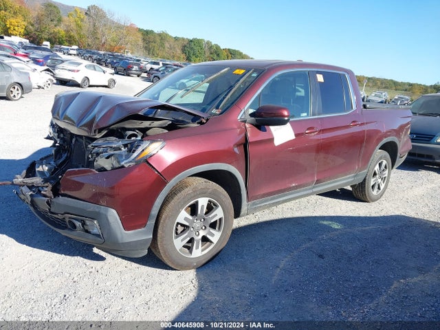 Honda Ridgeline Rtl 2019 5FPYK3F59KB034712 Image 2
