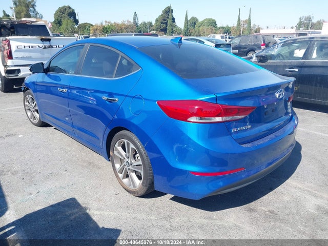 Hyundai Elantra Limited 2017 5NPD84LF2HH072723 Image 3