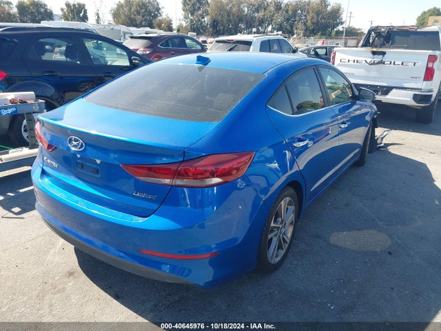 Hyundai Elantra Limited 2017 5NPD84LF2HH072723 Image 4