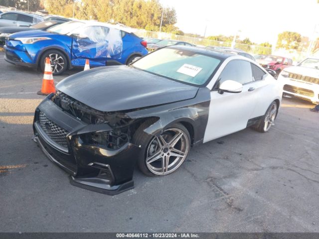 JN1FV7EK7KM360556 Infiniti Q60 3.0t Red Sport 400