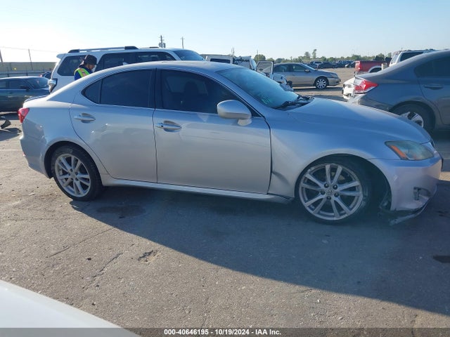 Продаж на аукціоні авто 2007 Lexus Is 250, vin: JTHBK262672041639, номер лоту: 40646195