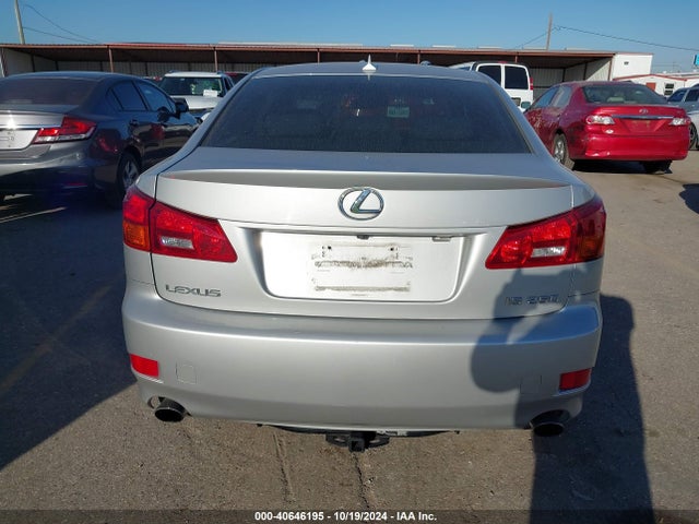 Продаж на аукціоні авто 2007 Lexus Is 250, vin: JTHBK262672041639, номер лоту: 40646195