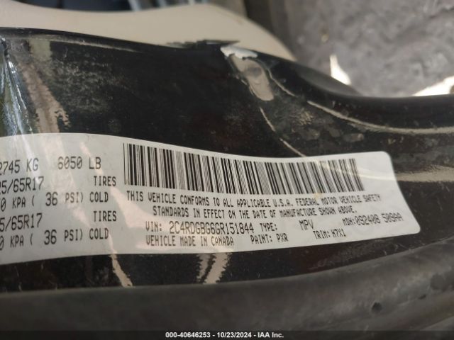 2C4RDGBG6GR151844 Dodge Grand Caravan Se