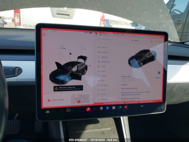 5YJ3E1EB5KF391858 Tesla Model 3 Long Range/performance