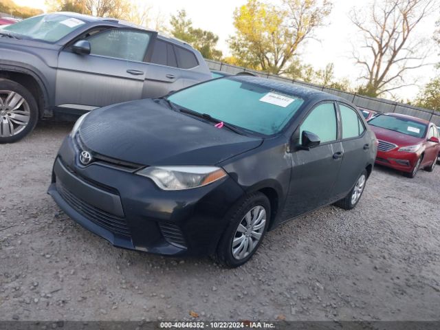 2T1BURHE4GC620349 Toyota COROLLA LE