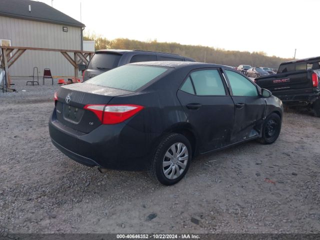 2T1BURHE4GC620349 Toyota COROLLA LE