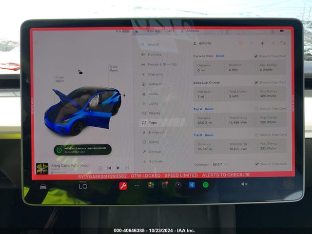 2021 TESLA MODEL Y 5YJYGAEE2MF293562 Photo 6