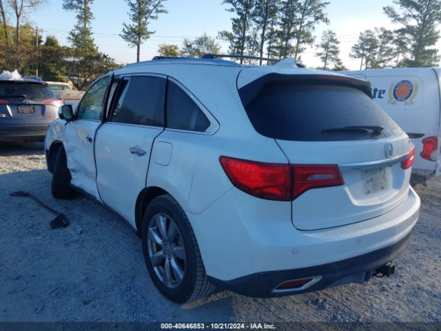 5FRYD3H82EB012953 Acura Mdx Advance Pkg W/entertainment Pkg