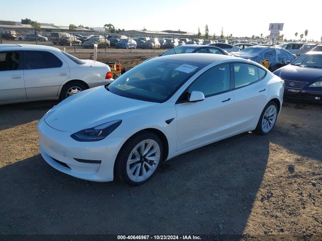 2021 TESLA MODEL 3 5YJ3E1EB6MF050505 Photo 1
