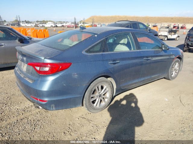 5NPE24AF4GH281307 Hyundai SONATA SE