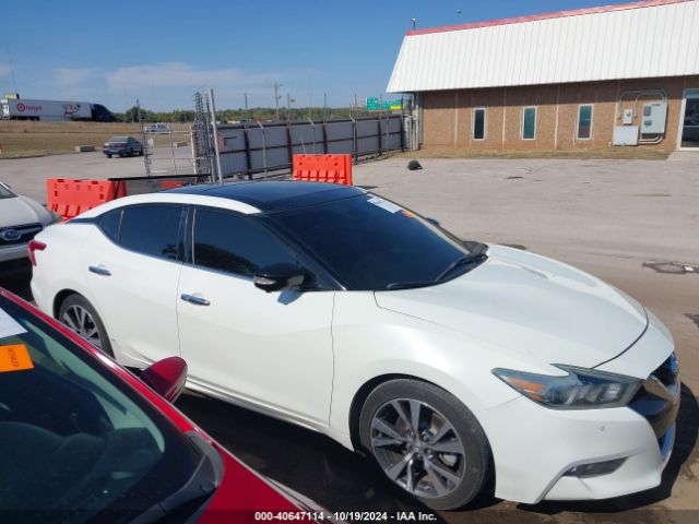 1N4AA6AP5HC406825 Nissan Maxima 3.5 Platinum