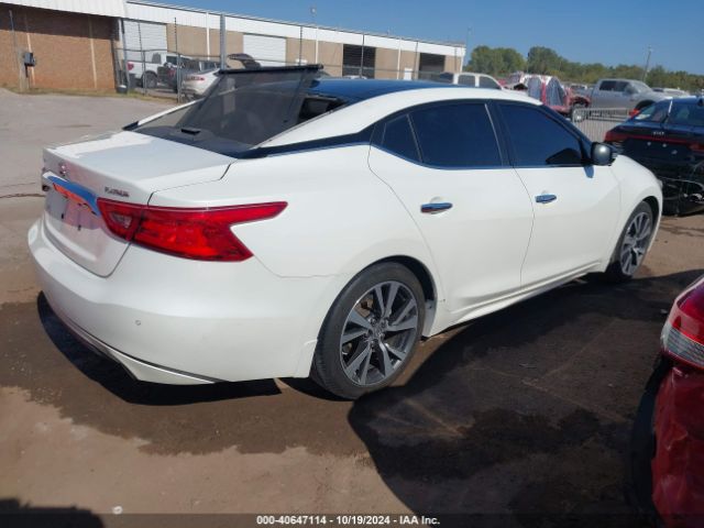 1N4AA6AP5HC406825 Nissan Maxima 3.5 Platinum