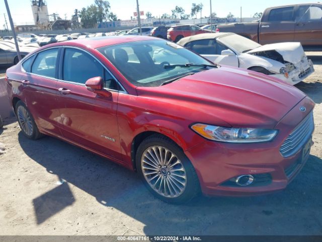 3FA6P0RU0ER136377 Ford Fusion Hybrid Titanium