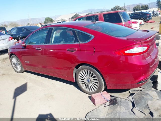 3FA6P0RU0ER136377 Ford Fusion Hybrid Titanium
